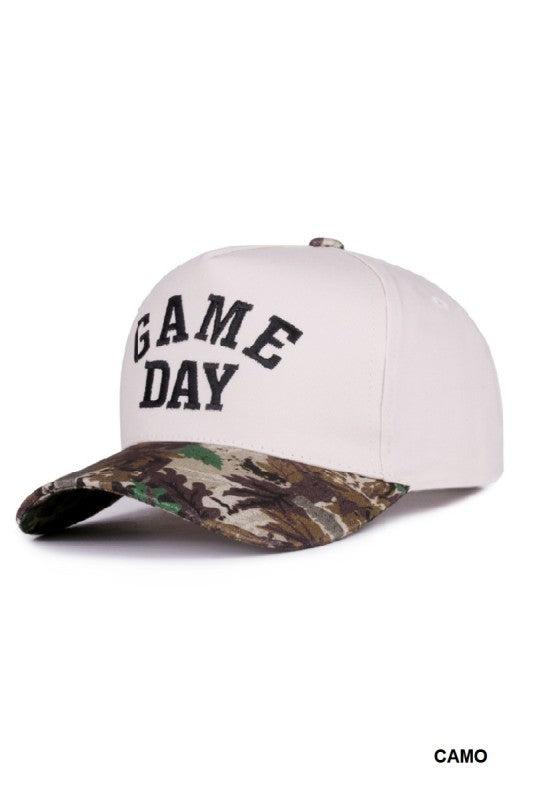 Game Day Two Tone Canvas Cap