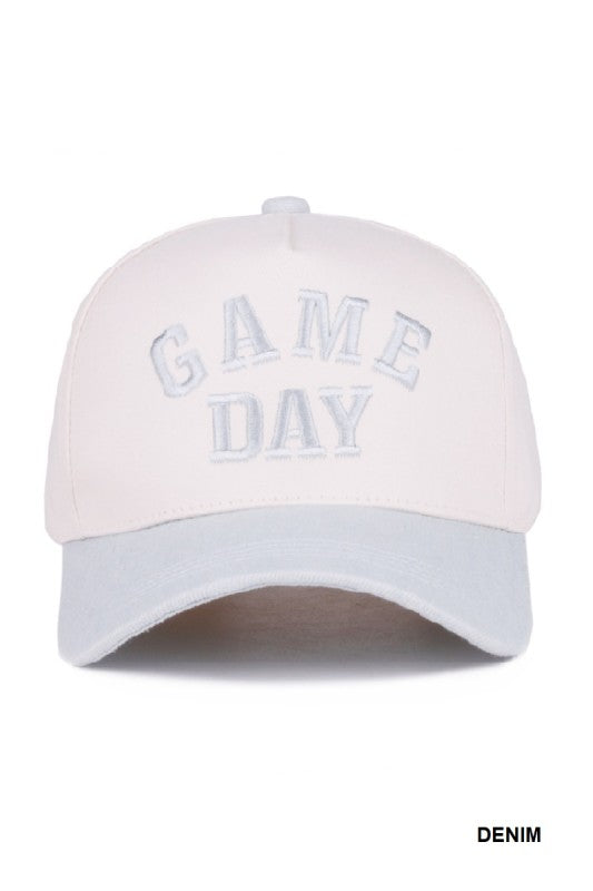 Game Day Two Tone Canvas Cap