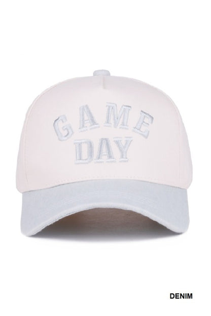 Game Day Two Tone Canvas Cap