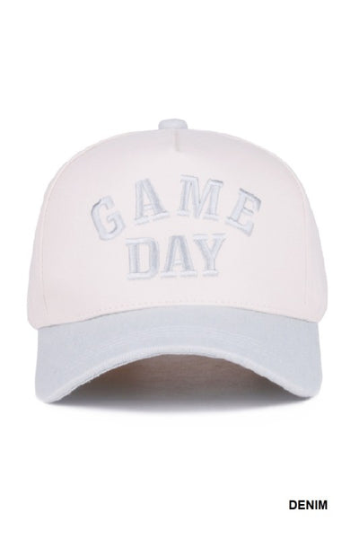 Game Day Two Tone Canvas Cap