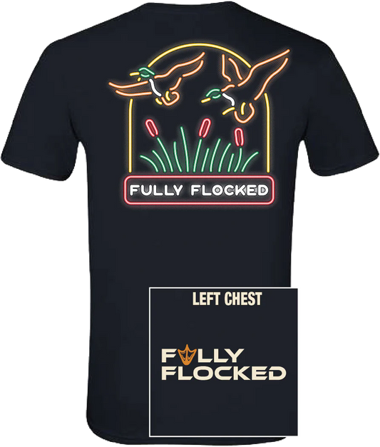 Black Neon Ducks Tshirt