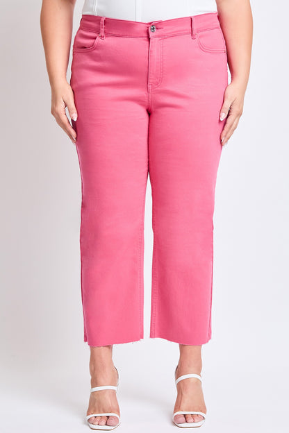 Crop Straight Leg Jean - Plus