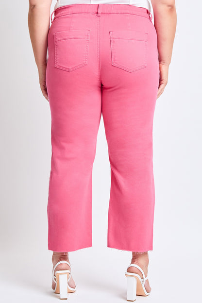 Crop Straight Leg Jean - Plus