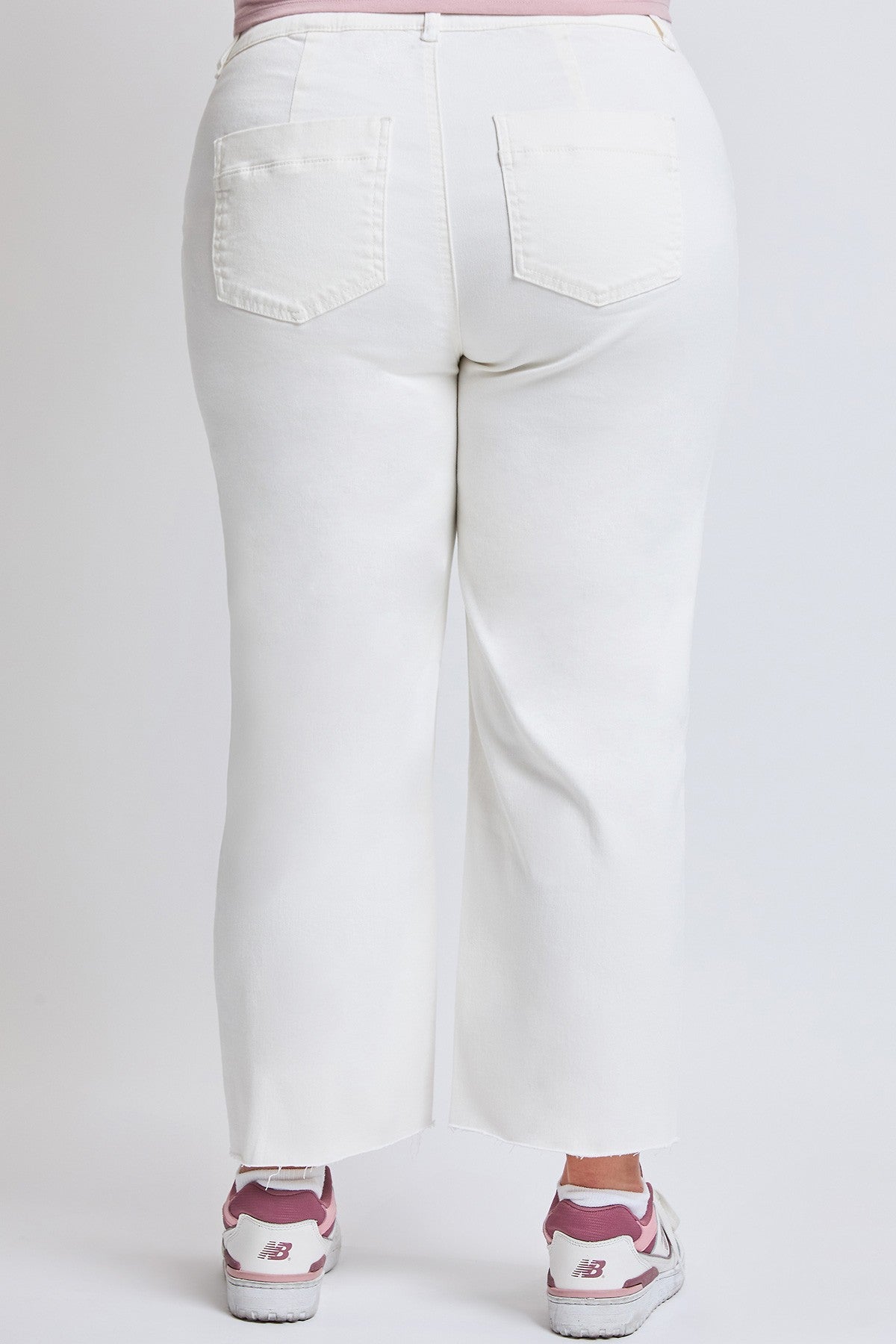 Crop Straight Leg Jean - Plus