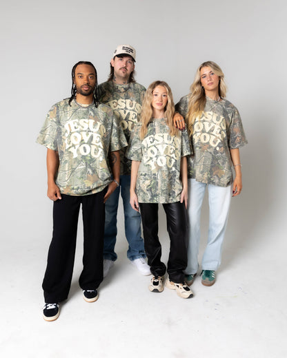 LMTD || Heavyweight Camo Tee || Oversized