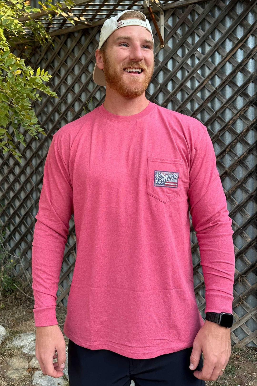 Burlebo American Flag Mountain Long Sleeve