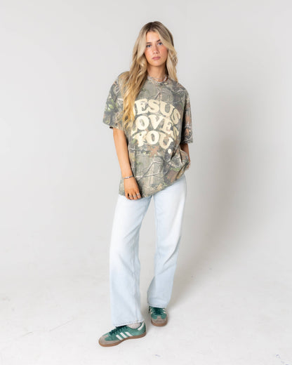 LMTD || Heavyweight Camo Tee || Oversized