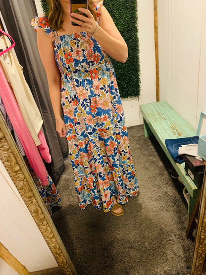 Floral Summer Maxi Dress