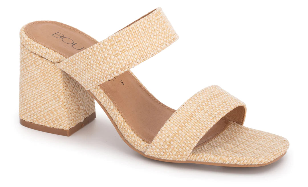 Corkys Shiny Raffia Divine Heels