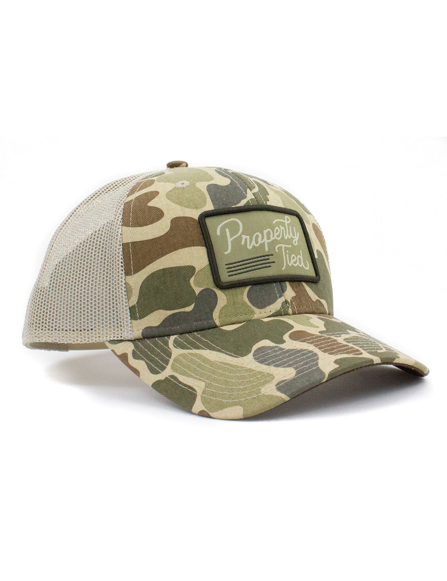 Properly Tied Vintage Camo Hat