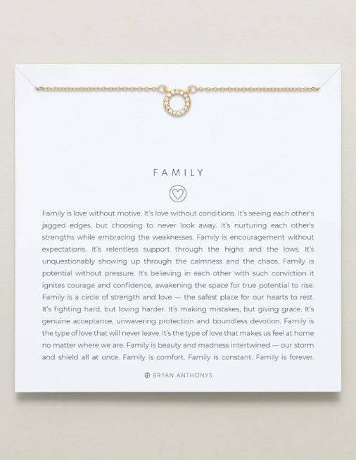 Family Necklace by Bryan Anthonys