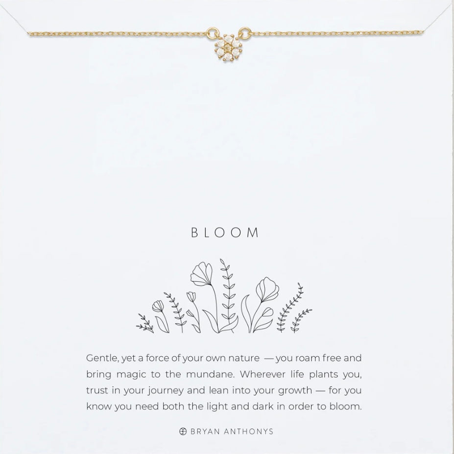 Bloom Dainty Necklace by Bryan Anthonys