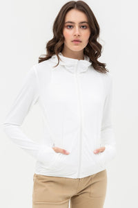 White Athletic Jacket