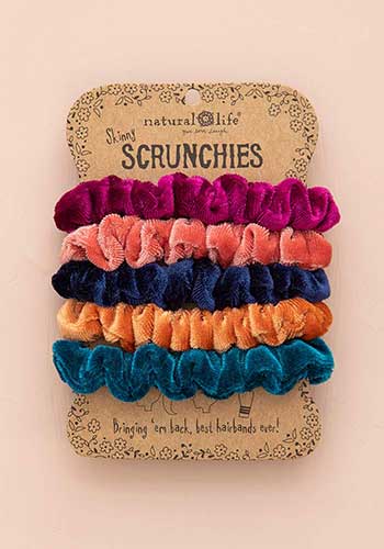 Velvet Scrunchies by Natural Life