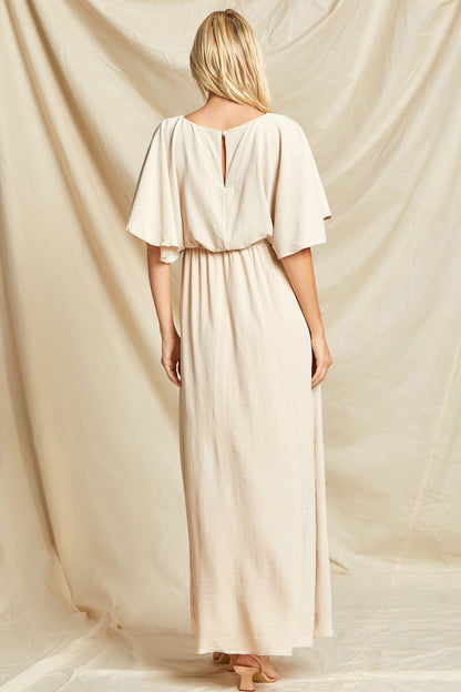 Ivory Dolman Maxi Dress
