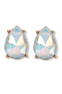 Iridescent Teardrop Earrings