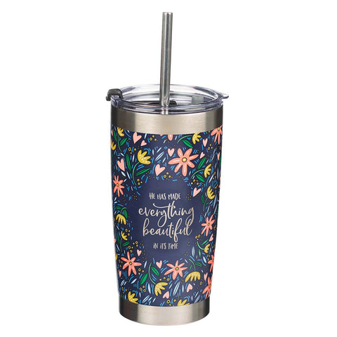 He Has Made Everything Beautiful Travel Tumbler