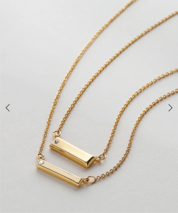 Through Thick and Thin Necklace Set by Bryan Anthonys