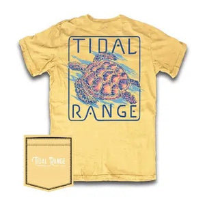 Yellow Tidal Range Turtle T-shirt