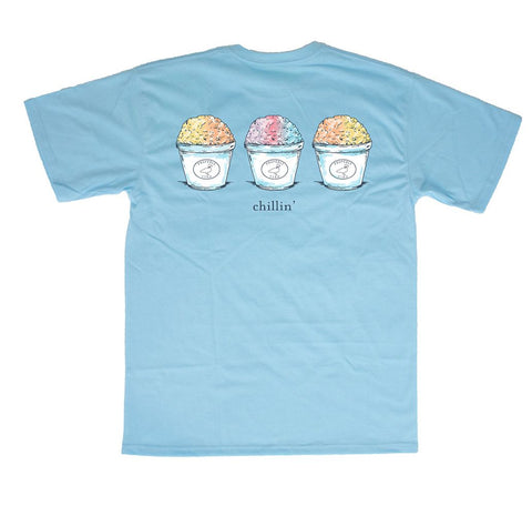 Chillin’ Snowcone Aqua Short Sleeve