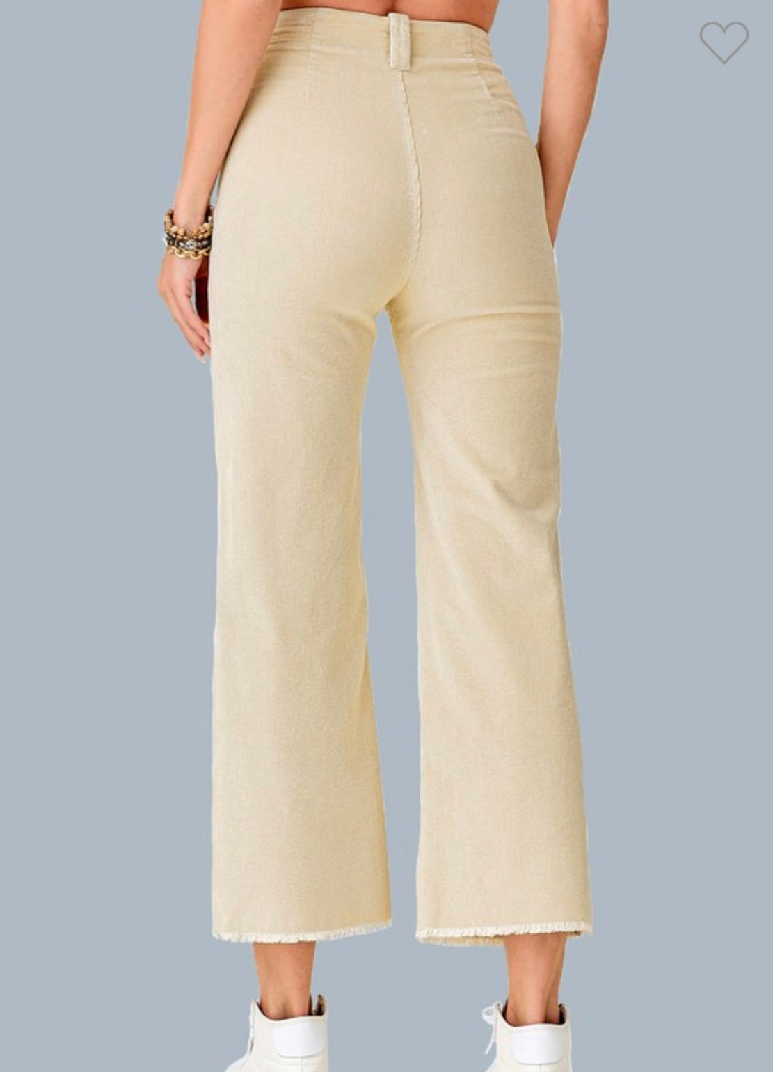 Lightweight Corduroy Crop Pants