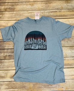 Stonewashed Denim Sleep Under the Stars Tee