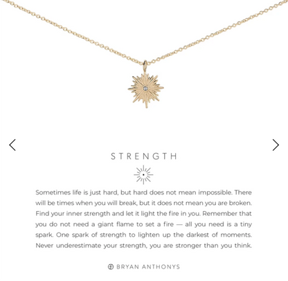 Strength Necklace by Bryan Anthonys