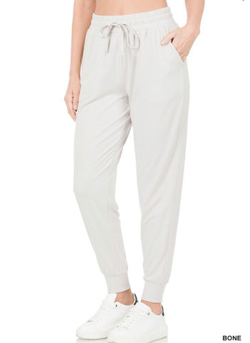 Bone Soft French Terry Waist Tie Joggers