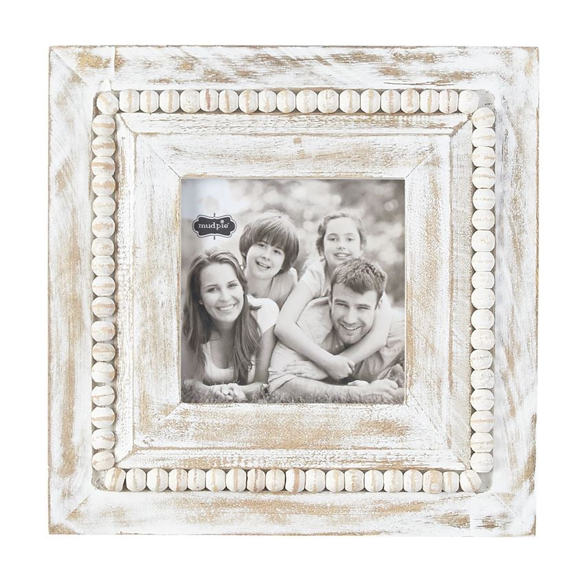 Mud Pie Square Beaded Frame