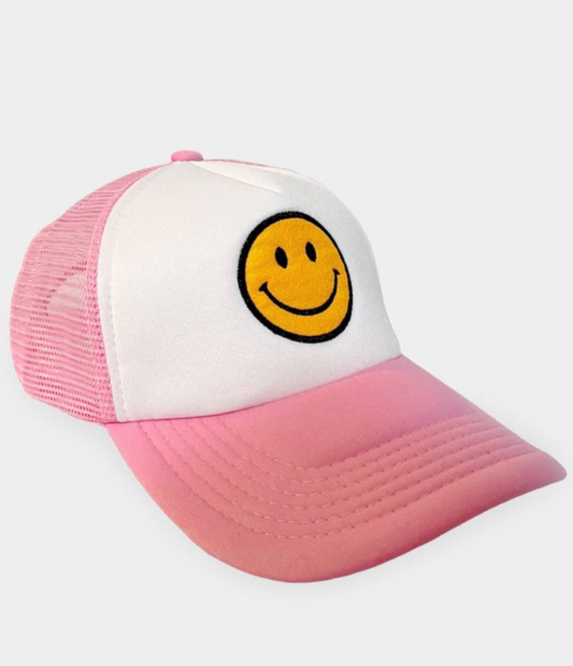 Smiley Face Baseball Cap (Multiple Colors)