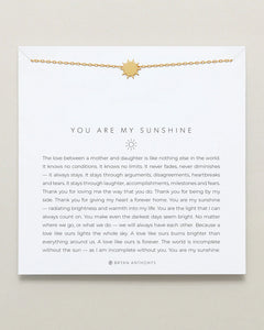 You Are My Sunshine Icon Necklace by Bryan Anthonys