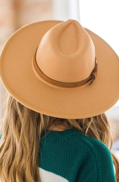 Wide Brim Dandy Panama Hat- Assorted