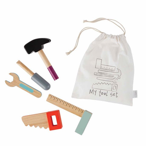Kids Tool Wood Toy Set- Mud Pie