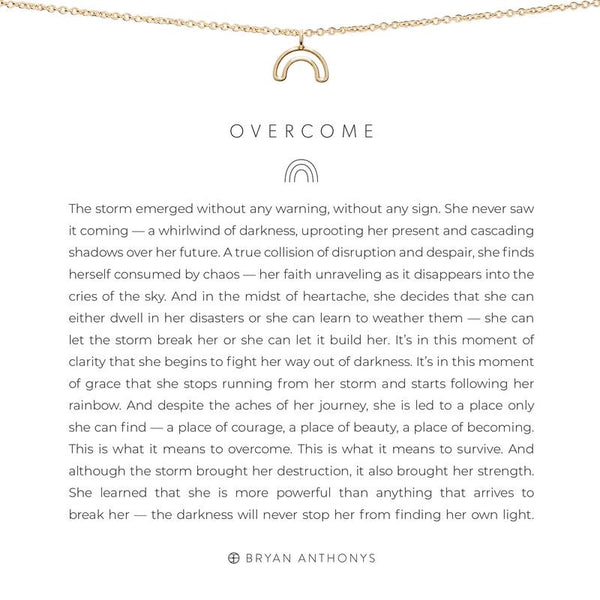 Overcome Necklace by Bryan Anthonys