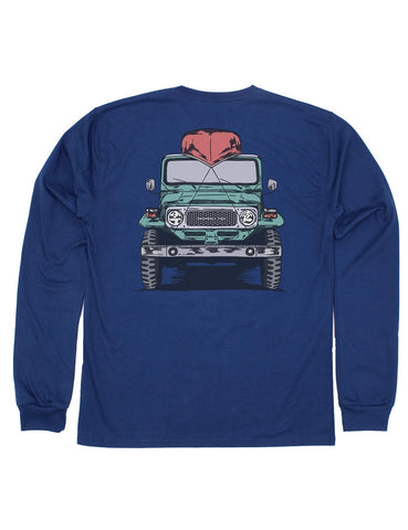 River Blue Adventure Awaits Long Sleeve