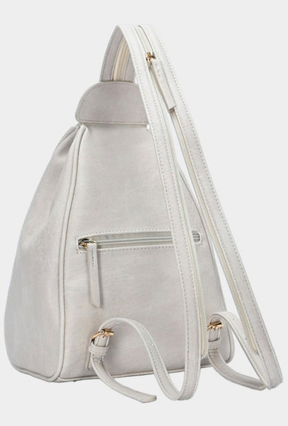 Leather Sling Backpack