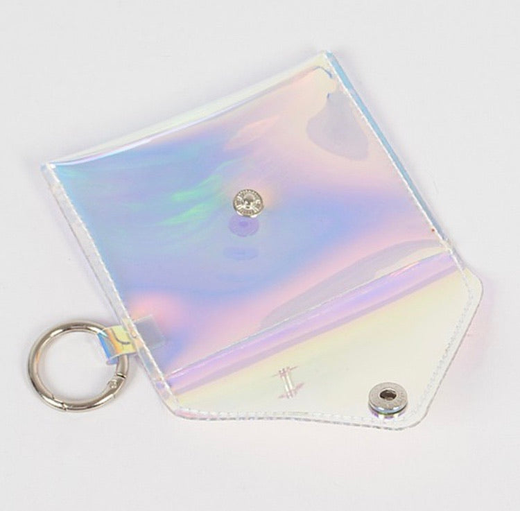Iridescent Keychain Wallet