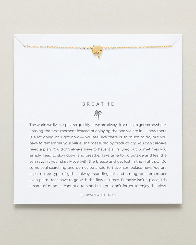 Breathe Necklace by Bryan Anthonys