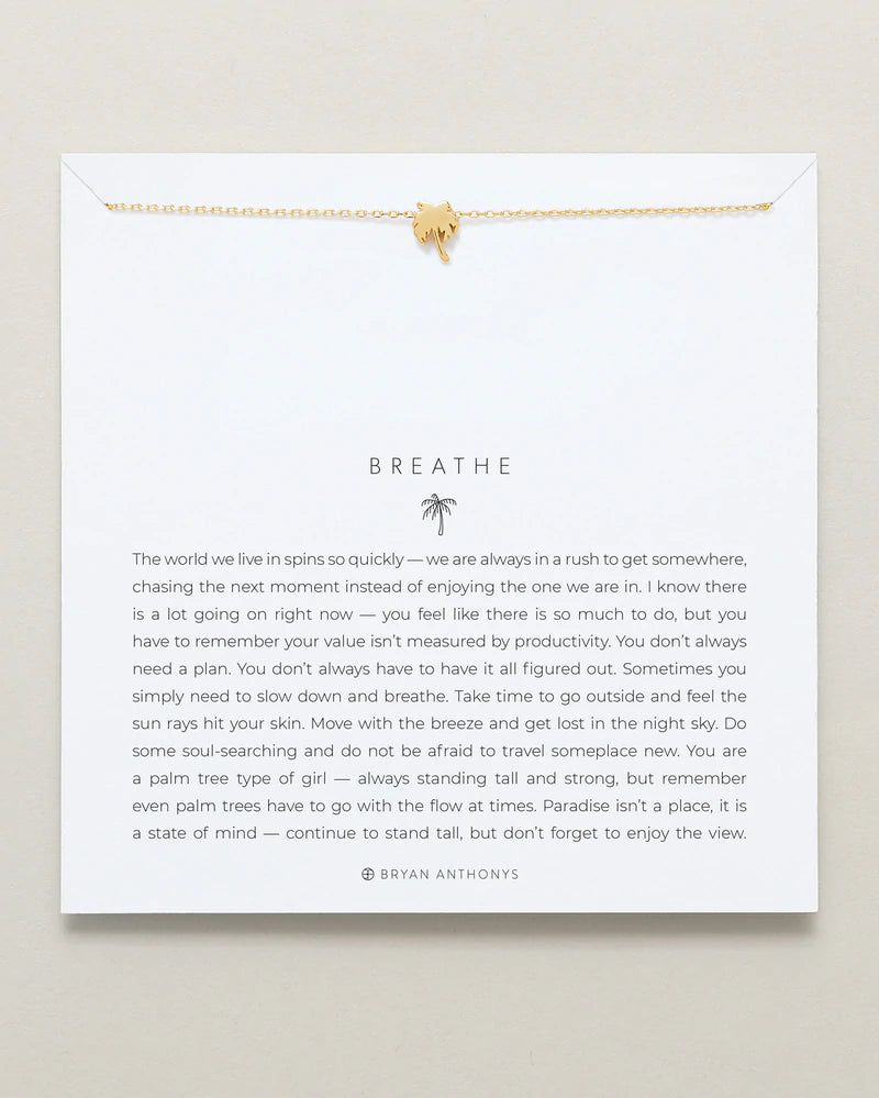 Breathe Necklace by Bryan Anthonys
