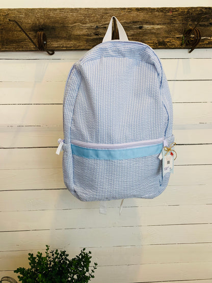 Seersucker Full Size Backpack