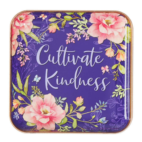 Trinket Tray Metal Brass Cultivate Kindness