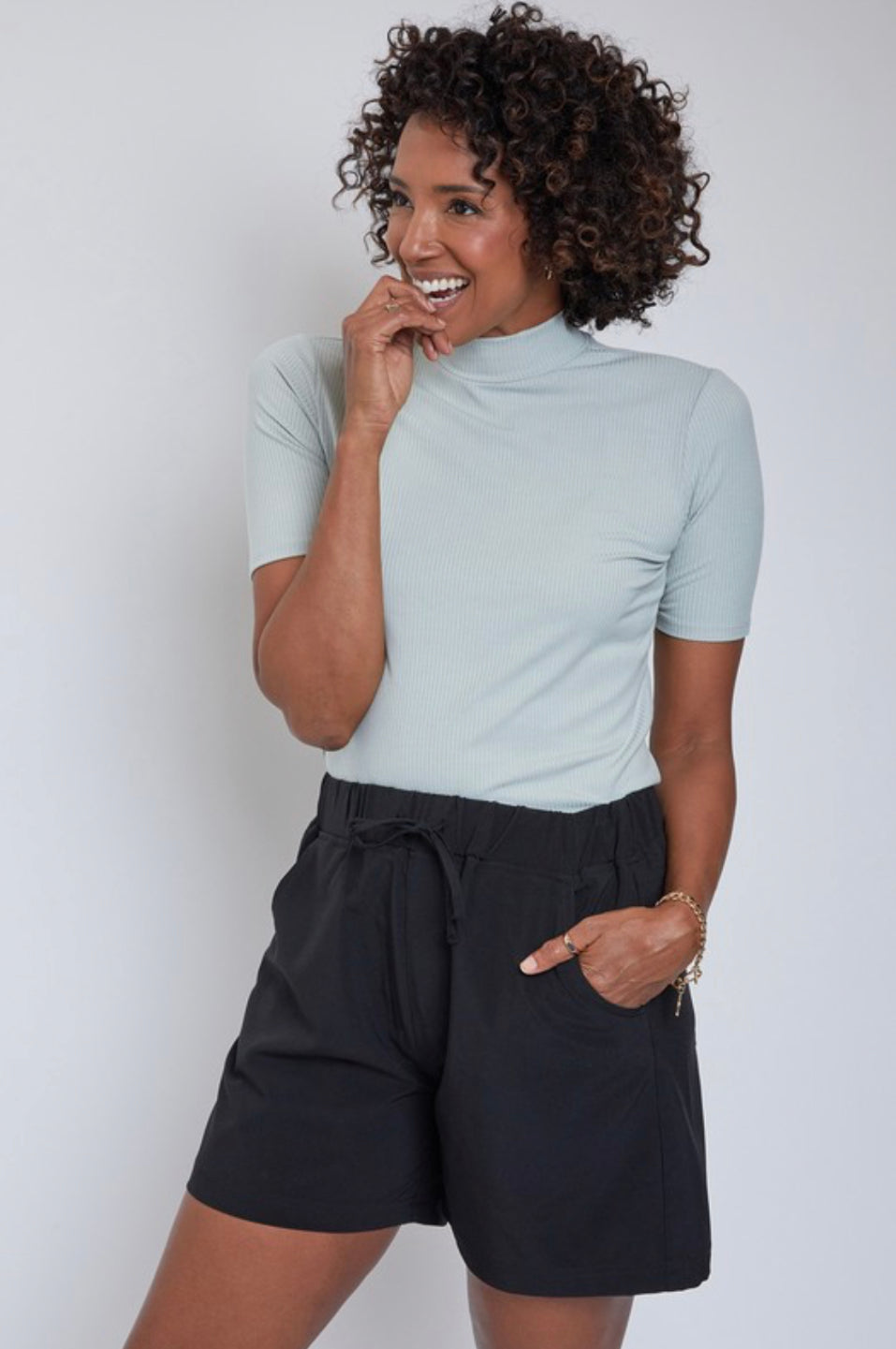 Black Dri-Fit Shorts with Pockets