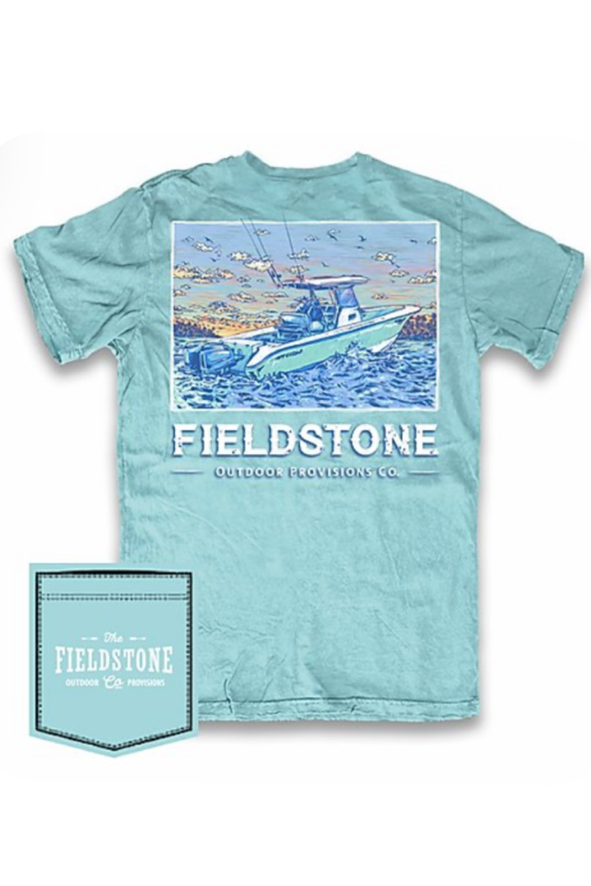 Offshore Seafoam Tee Unisex Fieldstone Outdoors T-shirt