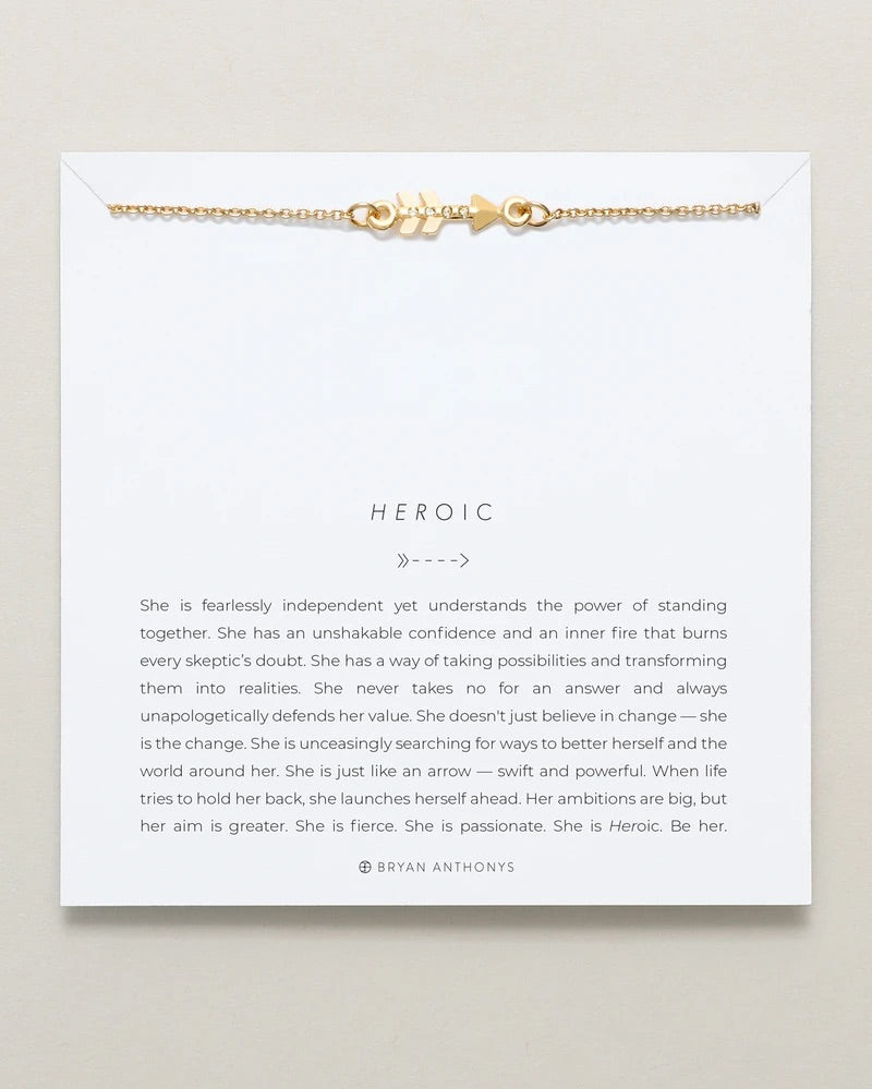 HERoic Necklace by Bryan Anthonys