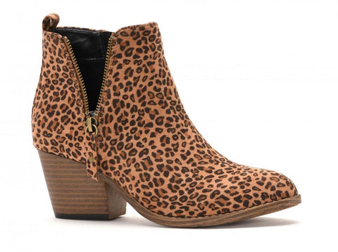 Leopard Booties- Corkys