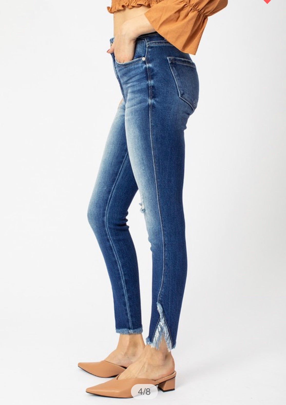 KanCan High Rise Ankle Skinny Jeans
