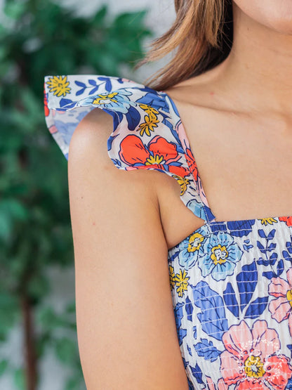 Floral Summer Maxi Dress