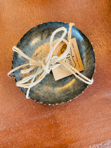 Mud Pie Tin Coaster Set of 4