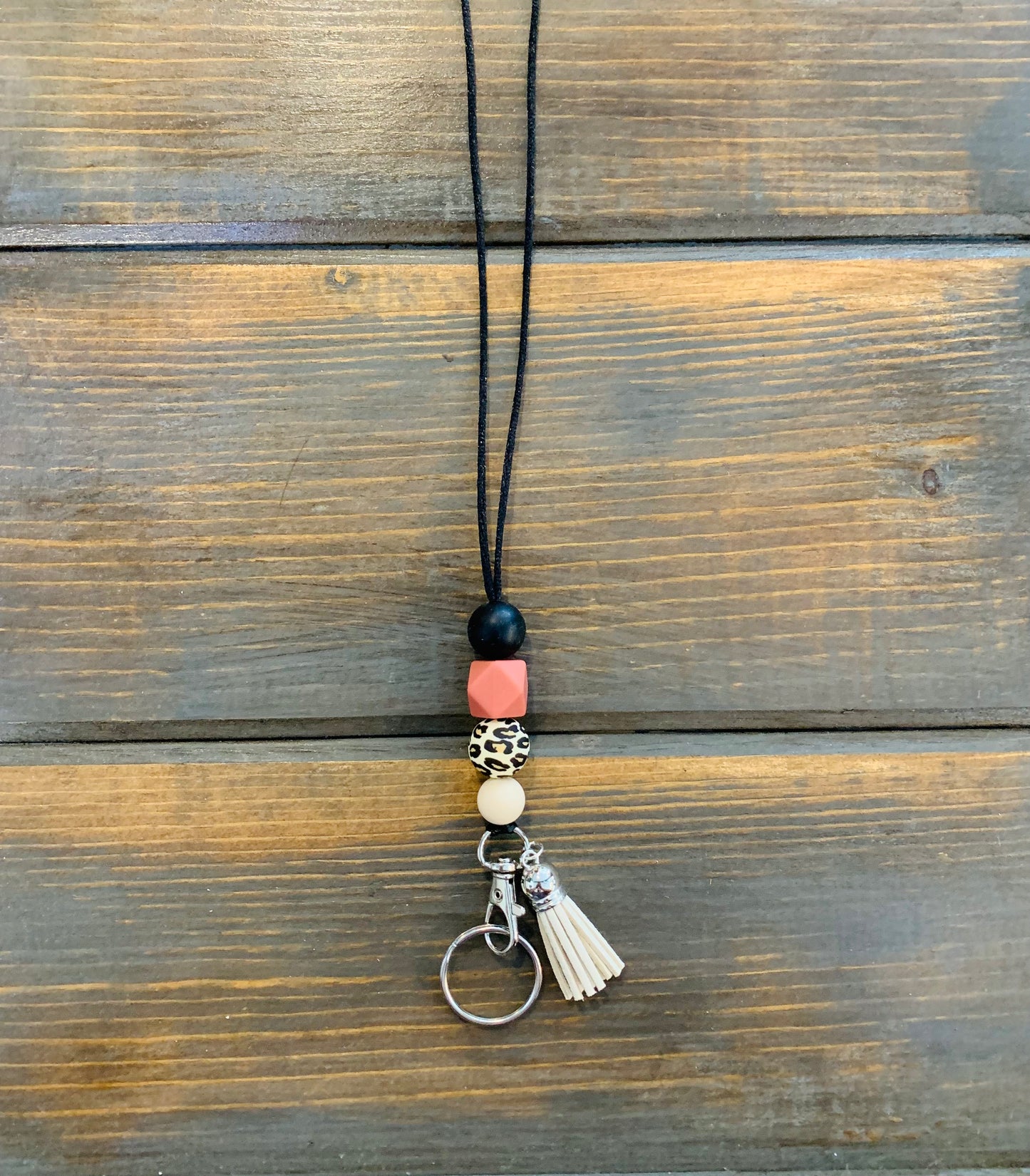 Silicone Beaded and Tassel Lanyards