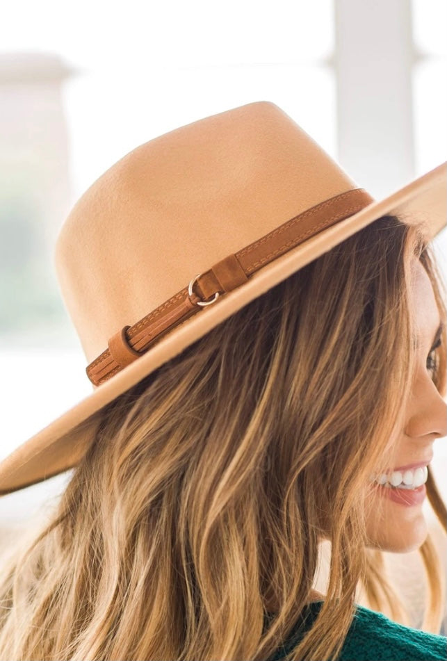 Wide Brim Dandy Panama Hat- Assorted
